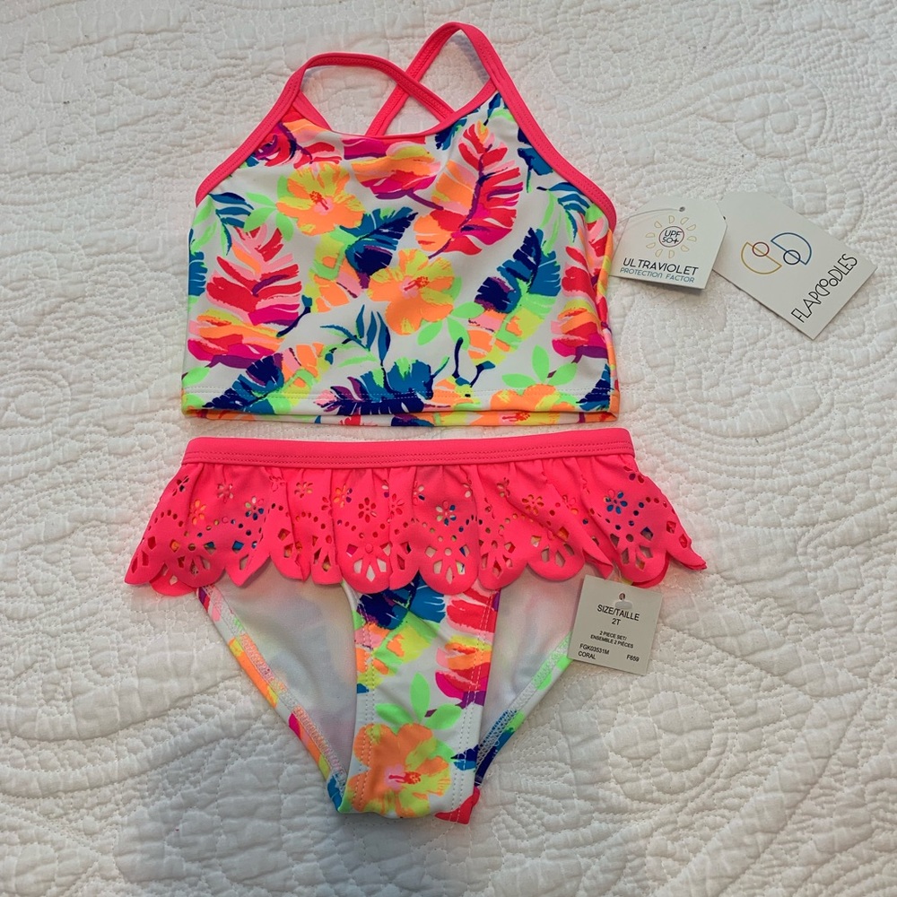 Flapdoodles Two Piece Swimsuit